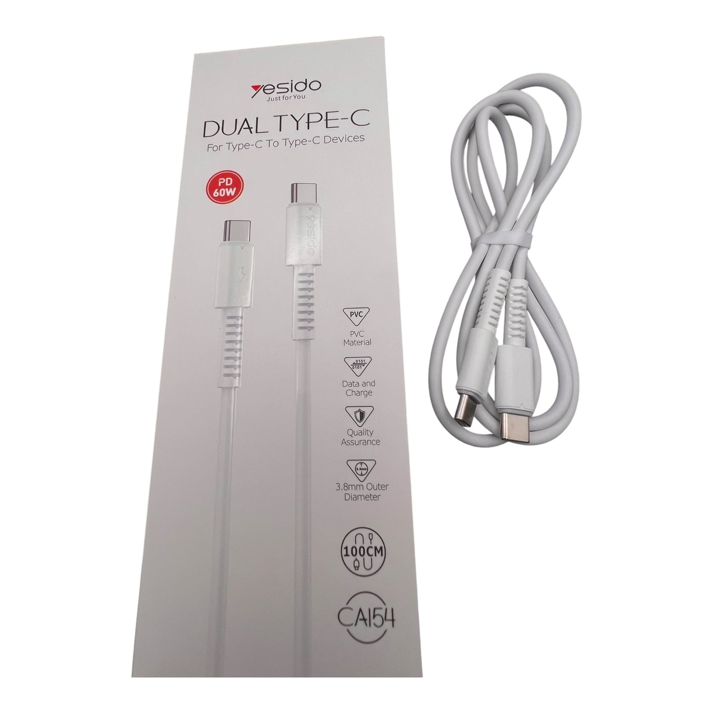 C to C 1m cable yesido