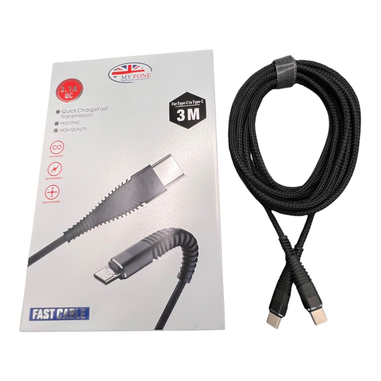 C to C 3m cable myfone