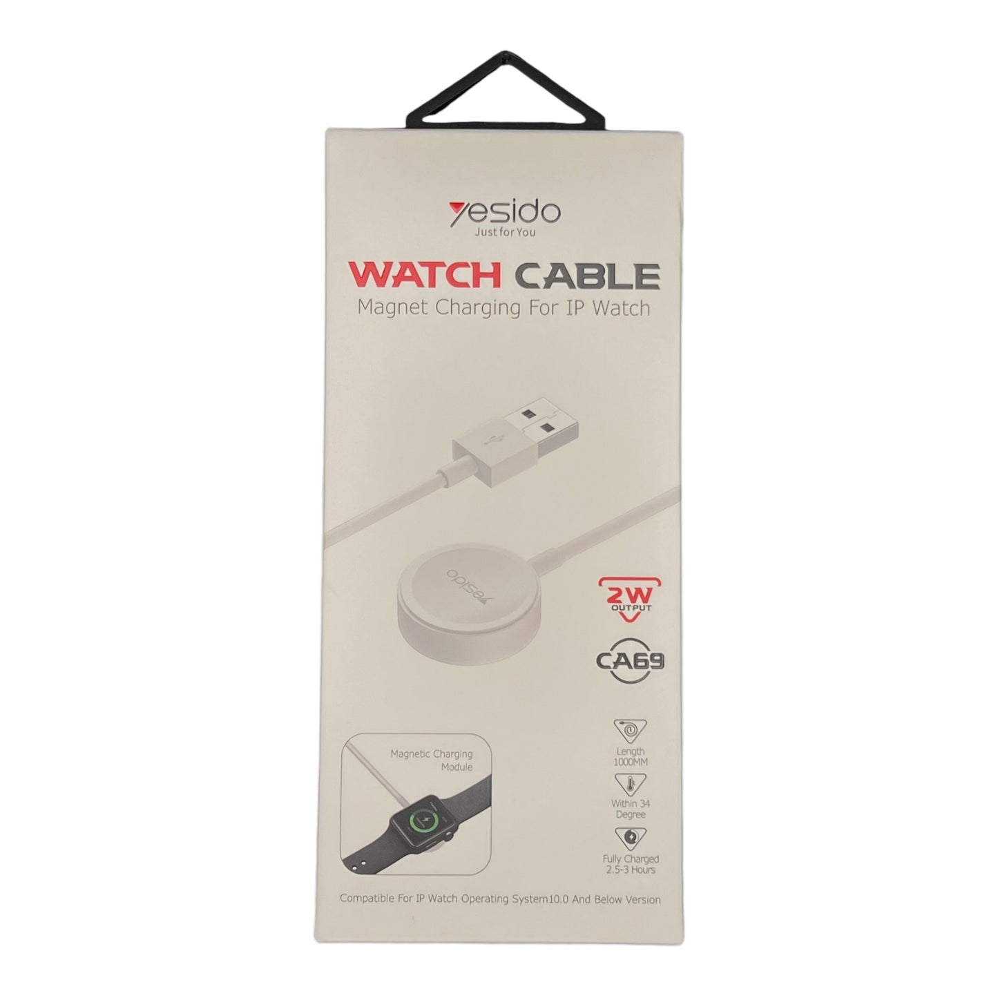 YesiDo watch cable type USB