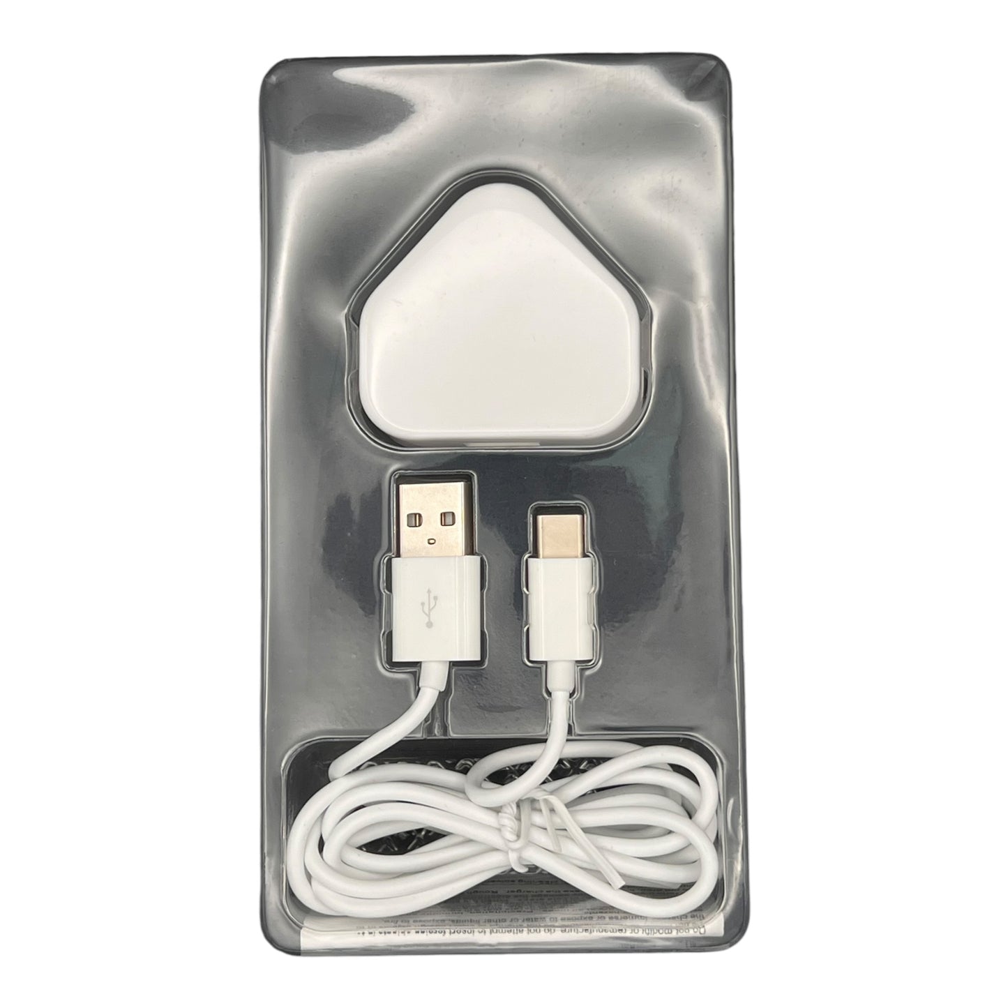 USB 2 C Charger with 1m data cable