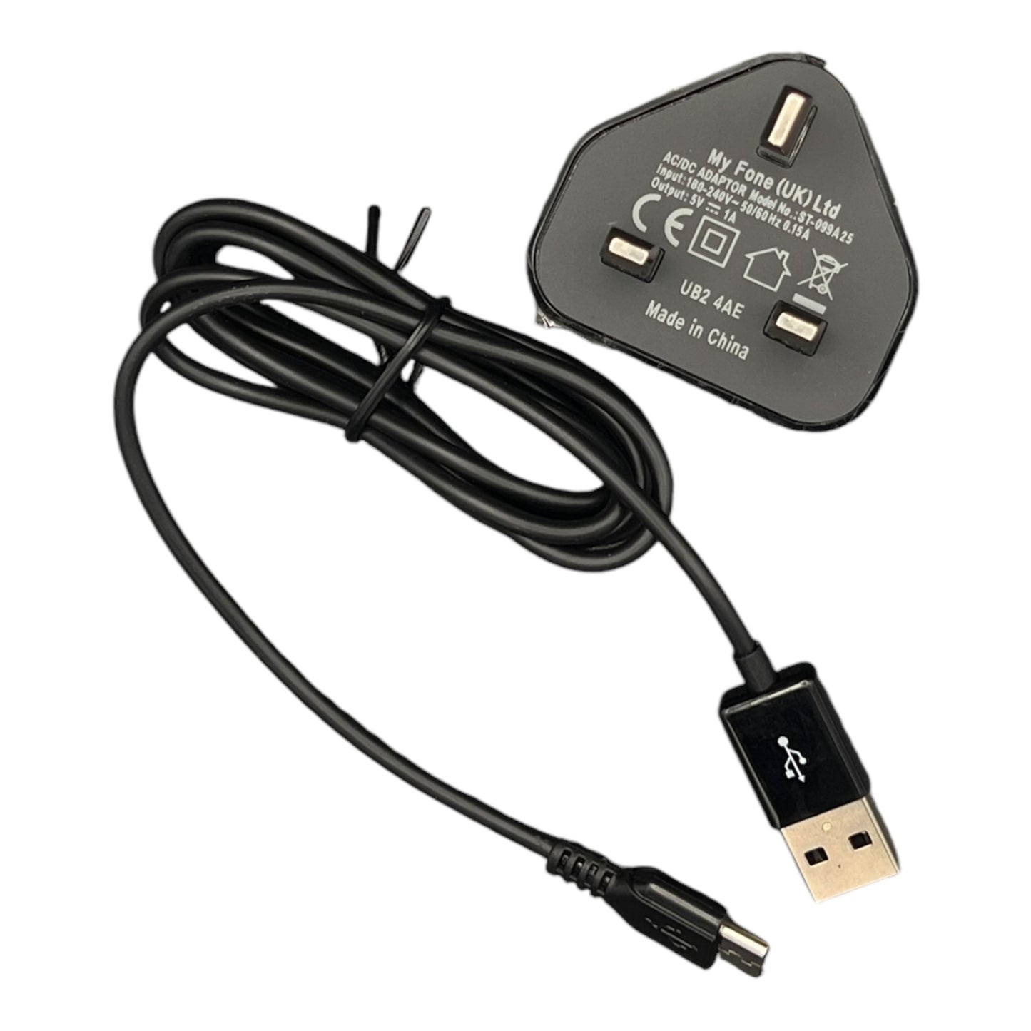 charger with micro cable myfone