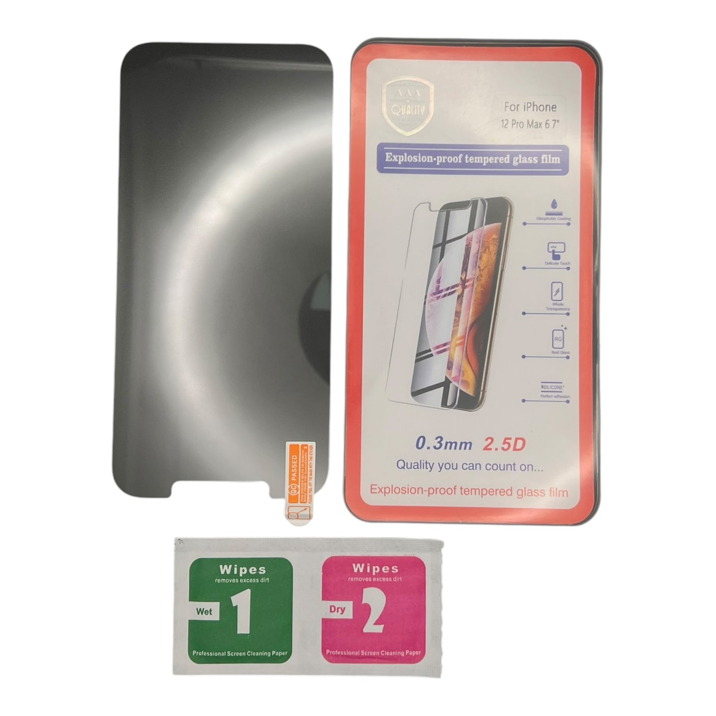 Screen Protector tempered glass iPhone 12ProMax 6.7 MyFone
