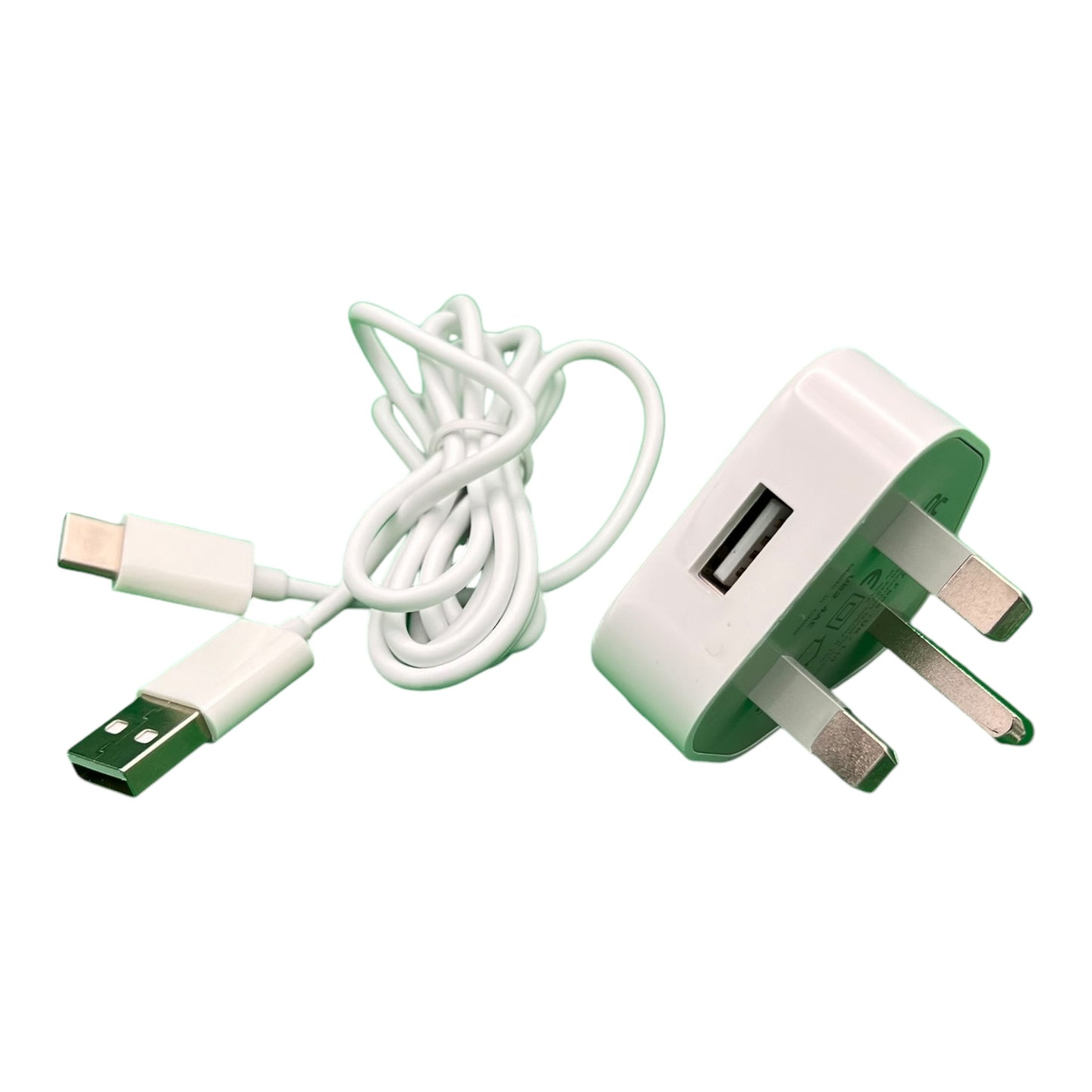 USB 2 C Charger with 1m data cable