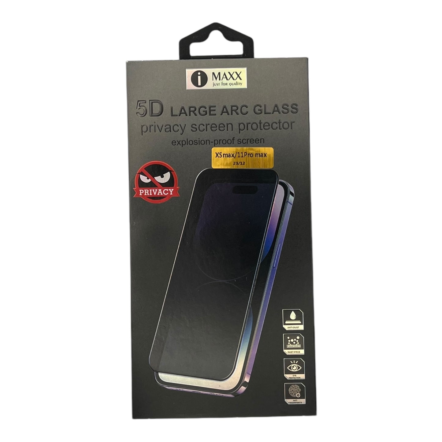 Privacy screen protector MAXX 5d (XS MAX-11pro max)